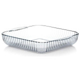 59394 Посуда для СВЧ форма квадратная б/крышки 3.2л