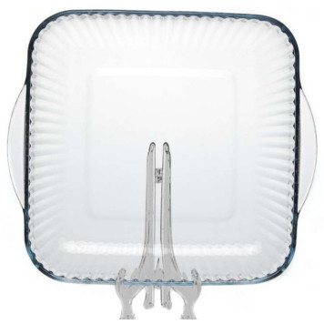 59394 Посуда для СВЧ форма квадратная б/крышки 3.2л-2