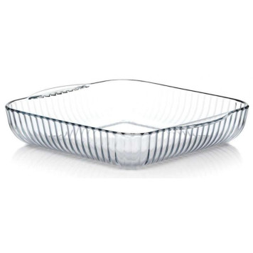 59394 Посуда для СВЧ форма квадратная б/крышки 3.2л