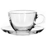 97948B Чашка с блюдцем БЕЙЗИК 6 персон 215мл