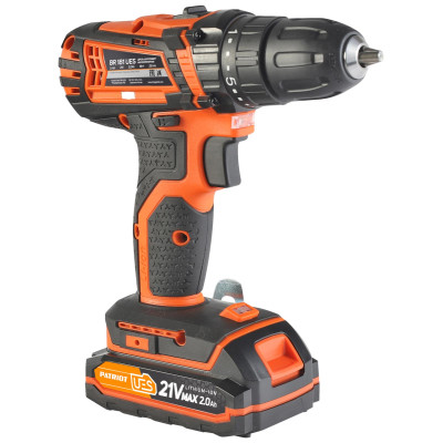 Дрель-шуруповерт аккумуляторная PATRIOT BR 181 UES (180201481)-16