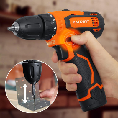 Дрель-шуруповерт аккумуляторная PATRIOT BR 119 Li (180301119)-5