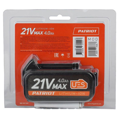 Батарея аккумуляторная BR 21 V Max Pro UES (21 В, 4 А*ч, Li-ion) (180301121)-4