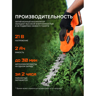 Ножницы-кусторез аккумуляторные PATRIOT CSH 215 UES (250205220)-2