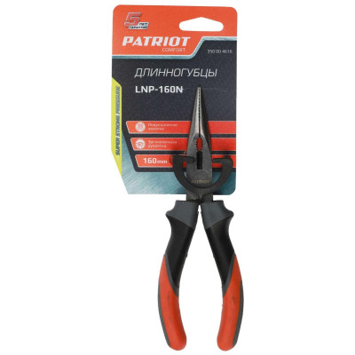 Длинногубцы PATRIOT LNP 160 N (350004616)-3
