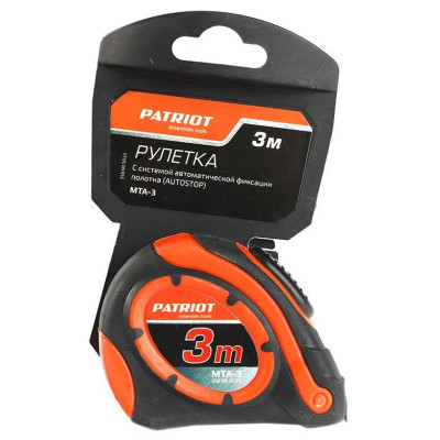 Рулетка измерительная PATRIOT MTA 3 (350005033)-1