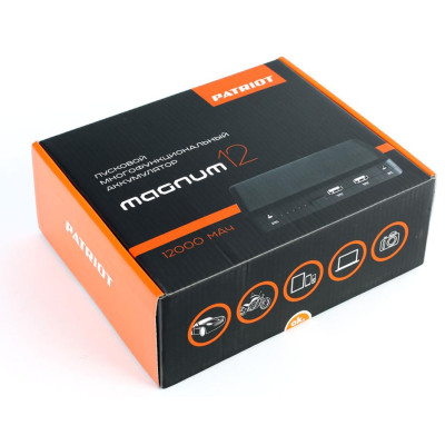 Пусковой многофункциональный аккумулятор PATRIOT MAGNUM 12 (650201612)-6