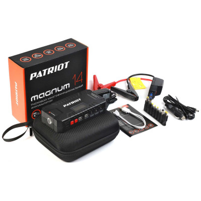 Пусковой многофункциональный аккумулятор PATRIOT MAGNUM 14 (650201614)-5