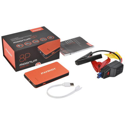 Пусковой многофункциональный аккумулятор PATRIOT MAGNUM 8 P (650201708)-7