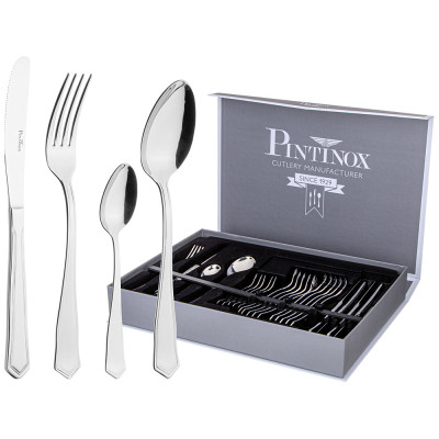Набор столовых приборов sabrina на 6 персон 24 пр. PINTINOX 340-092