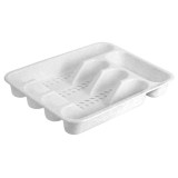 Лоток д/столовых приборов белый М 1142