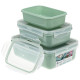 М1426 Набор емкостей д/продуктов 'Фреш' 3шт (0.4/0.8/1.4л) фисташковый