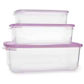 Набор контейнеров 3шт д/СВЧ Каскад (0.7/1.2/2.2л) С59003-1