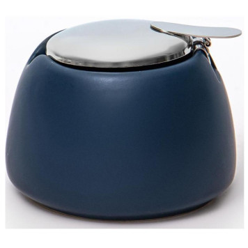 109-06070 Сахарница 'Феличита' 300мл с крышкой из нерж.стали (индиго)