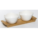 194-48032 Набор розеток на подставке 'Волна' 2шт