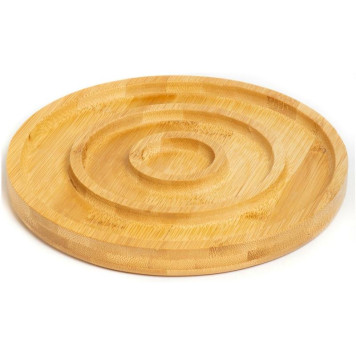 204-50002 Блюдо д/сервировки стола 190х190х20мм бамбук
