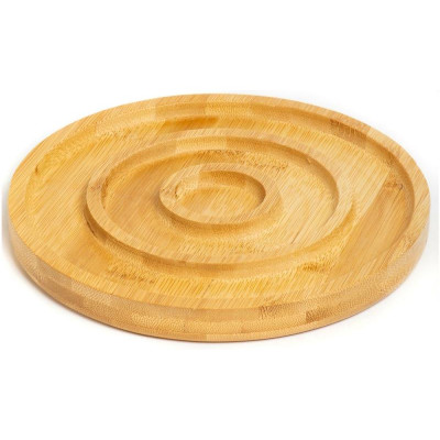 204-50002 Блюдо д/сервировки стола 190х190х20мм бамбук