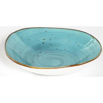206-55003 Тарелка глубокая 750мл 'Хорека' бирюза-2