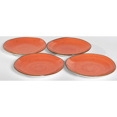 206-55012 Тарелка мелкая 210мм 'Хорека' коралл-4