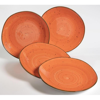 206-55013 Тарелка мелкая 260мм 'Хорека' коралл-3