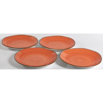 206-55013 Тарелка мелкая 260мм 'Хорека' коралл-4