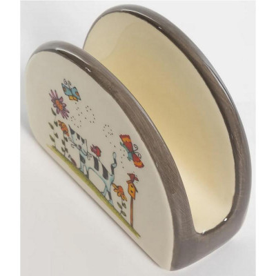 207-07001 Салфетница 'Полосатый кот' 100мм-2