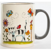 207-07013 Кружка 'Полосатый кот' 350мл