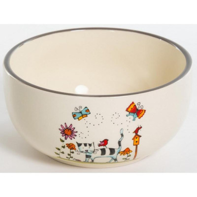 207-07014 Салатник 'Полосатый кот' 610мл-1