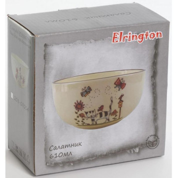 207-07014 Салатник 'Полосатый кот' 610мл-4