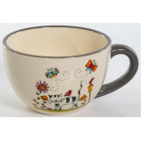 207-07017 Бульонница 'Полосатый кот' 580мл