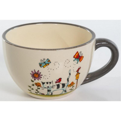 207-07017 Бульонница 'Полосатый кот' 580мл