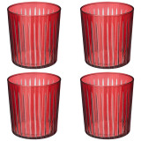 Набор бокалов из 4 штук "SICILIA" red 380мл RAKLE 312-113