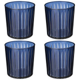 Набор бокалов из 4 штук "SICILIA" blue 380мл RAKLE 312-114