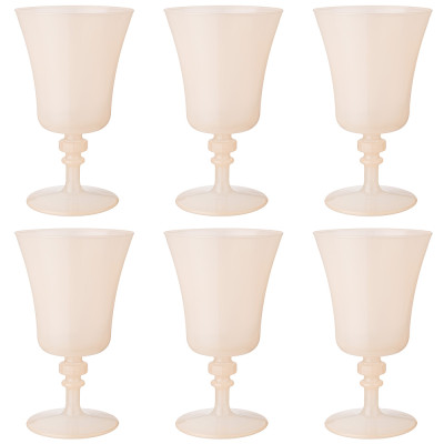 Набор бокалов из 6 штук "ICONIC" ivory 300мл RAKLE 312-130