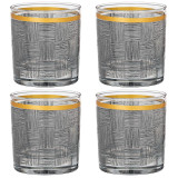 Набор стаканов "MASCULINE" из 4 штук 380мл RAKLE 312-161