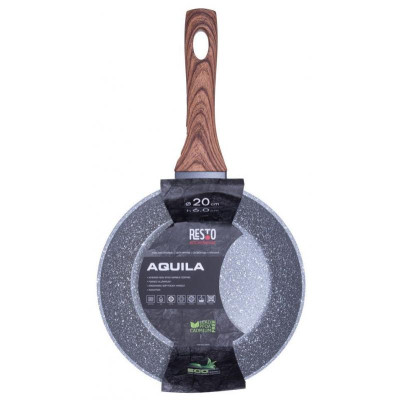 93050 Сковорода глубокая RESTO (20х6.0см)-4