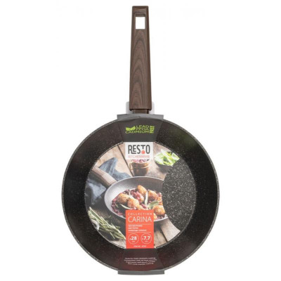 93163 Сковорода RESTO (28х7.7см)-3