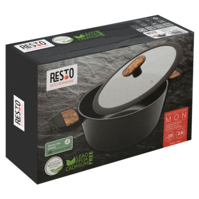 93187 Кастрюля с крышкой RESTO (2.5л)-8