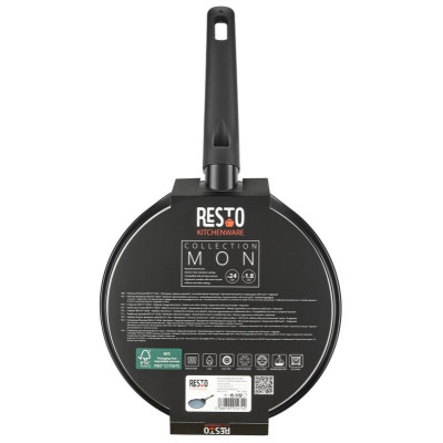 93189 Сковорода блинная RESTO (24х1.7см)-7