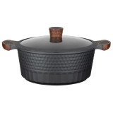 93505 Кастрюля с крышкой RESTO (6.6л)