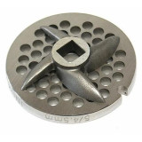 Комплект нож и решетка для мясорубки РОТОР