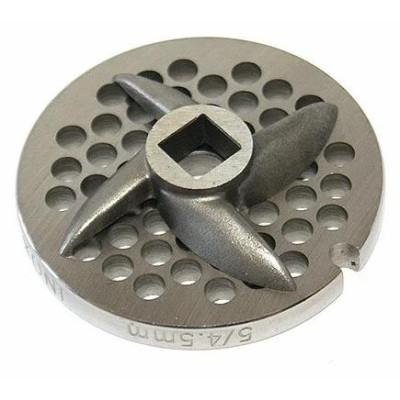 Комплект нож и решетка для мясорубки РОТОР