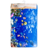 000486 Коврик из микрофибры Mat-AQUA 'Аквариум' 'Рыжий кот'