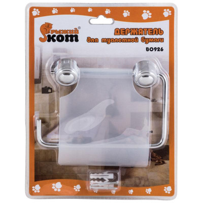 002487 Держатель для туалетной бумаги В0926 'Рыжий кот'-1