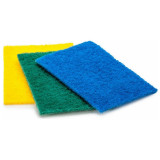 002931 Губка абразивная 100х140мм 3шт