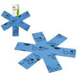 003962 Салфетки для бережного хранения посуды NWSC-3 (3шт) Рыжий кот