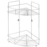 004723 Полка угловая двухъярусная W-2348A-2 'Рыжий кот'