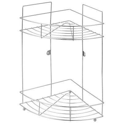 004723 Полка угловая двухъярусная W-2348A-2 'Рыжий кот'