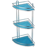 004924 Полка угловая трехъярусная W2937 'Рыжий кот'