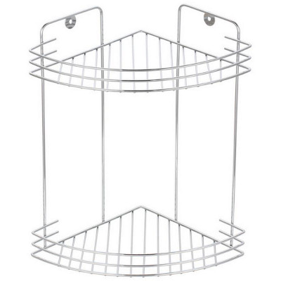 005393 Полка угловая двухъярусная W2672С-2 'Рыжий кот'